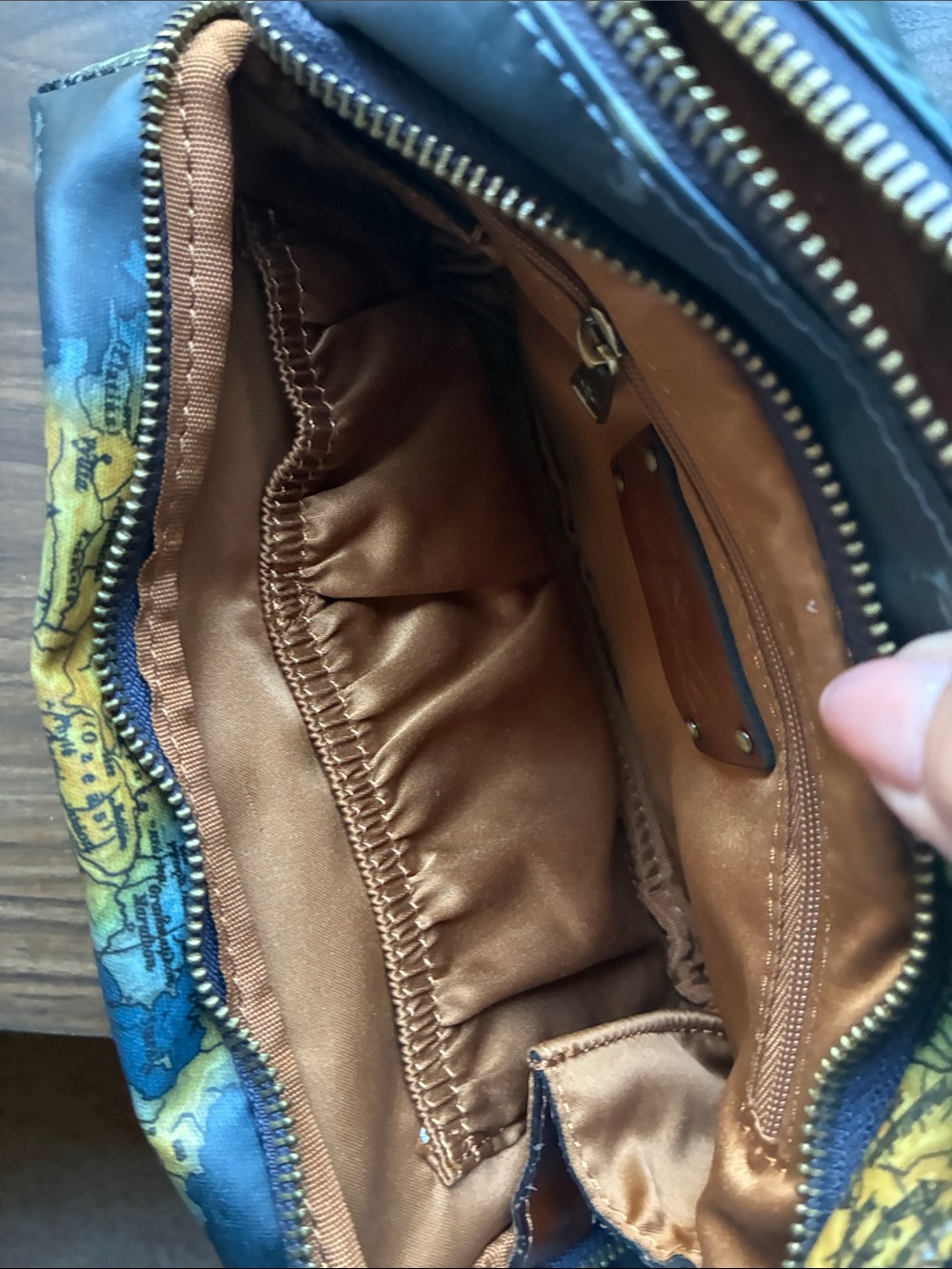 Patricia Nash Greek map Camera style bag - Picture 6 of 12